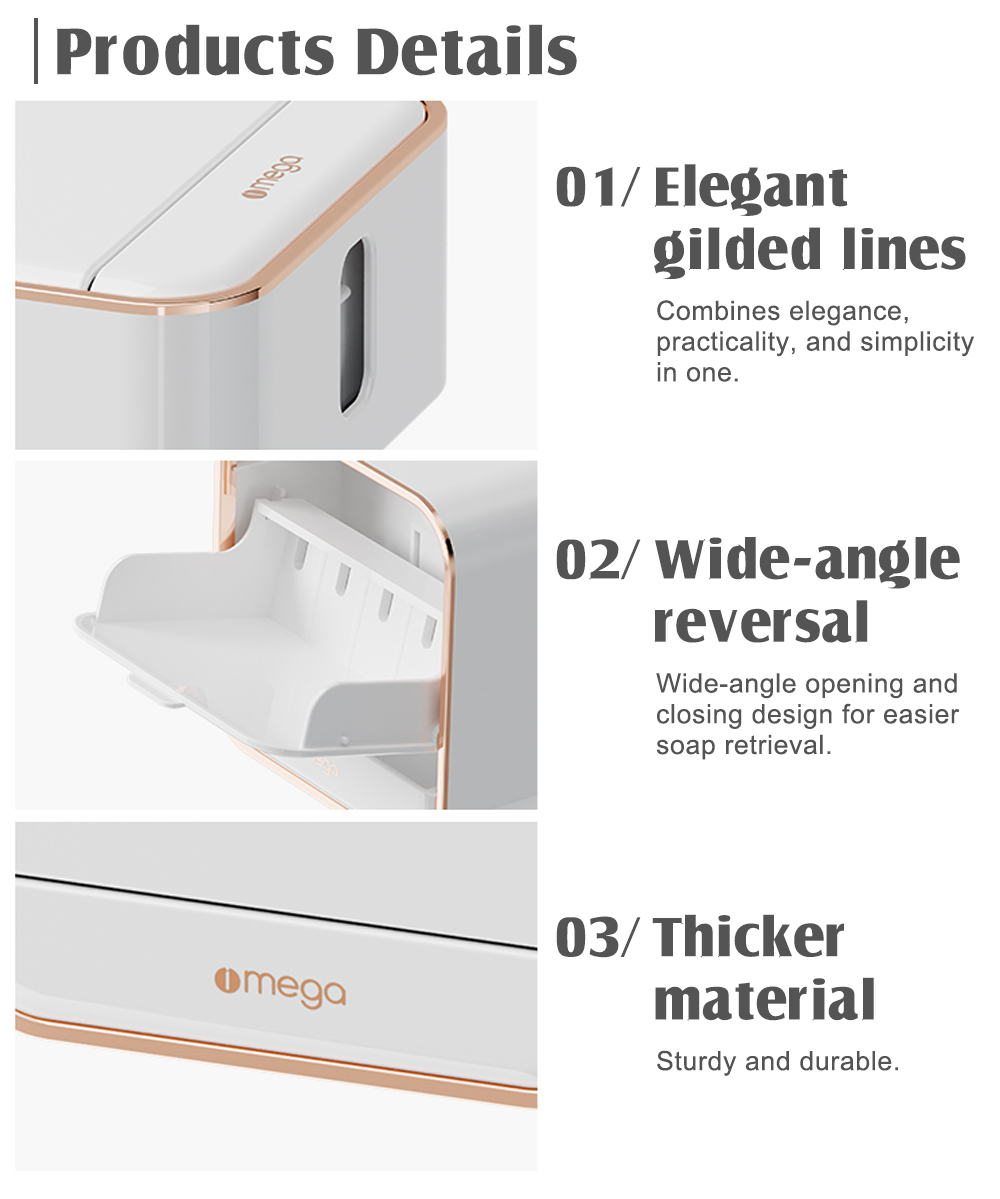 Light Luxury Wall-mounted Soap-8